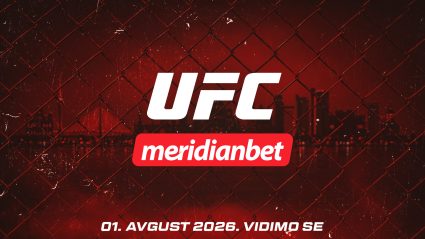 Kruna decenijske podrške: Meridianbet uz UFC spektakl u Beogradu nakon 10 godina ulaganja u srpski MMA