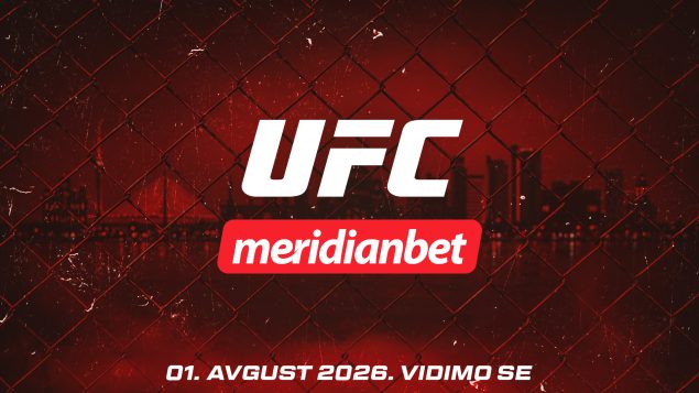 Kruna decenijske podrške: Meridianbet uz UFC spektakl u Beogradu nakon 10 godina ulaganja u srpski MMA
