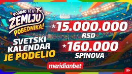 Meridian podelio milione, a pred meč Francuska – Maroko sprema spektakl koji se ne propušta!