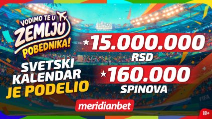 Meridian podelio milione, a pred meč Francuska – Maroko sprema spektakl koji se ne propušta!