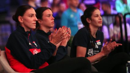 Lepa vest: Tijana Bošković u sastavu protiv Nemačke