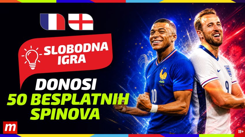 Francuzima ili Englezima ide bronza, a tebi 50 besplatnih spinova - evo i kako!