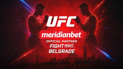 Piše se istorija u Areni: Meridianbet zvanični sponzor UFC Fight Night Belgrade!