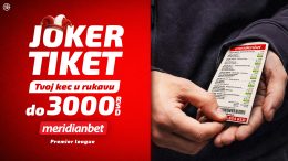 Meridianbet Joker tiket - tvoj kec u rukavu za Premijer ligu
