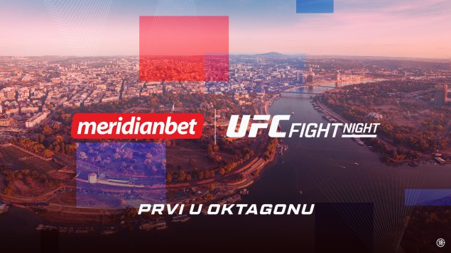 Meridianbet podržao UFC Fight Night: Beograd kao nova borilačka prestonica