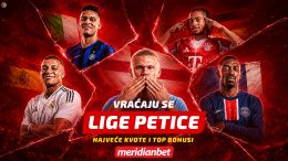 Fudbalski spektakl može da počne: Stižu Lige petice, a Meridian donosi šampionske kvote i bonuse za novu sezonu!