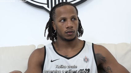 Lamar Stivens uči iz Partizanovih knjiga: Sada se osećam komfornije, važno da svi budemo na istoj strani