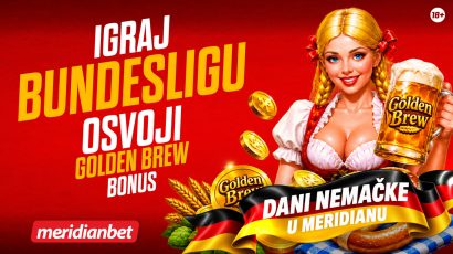 Od Bundeslige golovi, od Meridianbeta Golden brew bonus!
