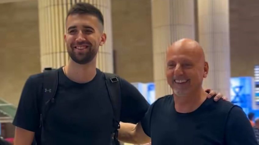 Obradović i Miletić stigli u Izrael: Borićemo se na svim frontovima