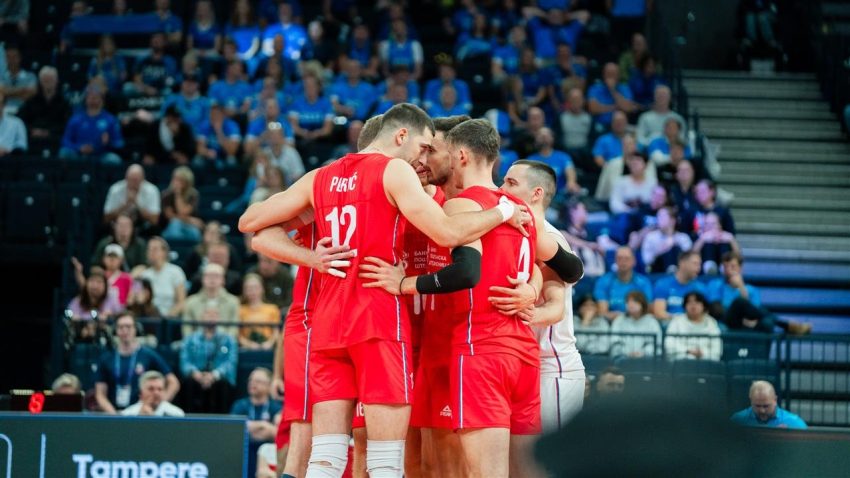 Surovo otrežnjenje za Srbiju! Finska utišala Orlove u tri seta