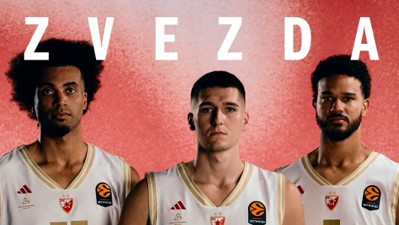 Zvezda objavila gostujući dres i poručila: Rešenje koje do sada naši košarkaši nikada nisu nosili