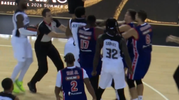 Opšta tuča košarkaša Bešiktaša i CSKA: Alimpijević gledao bokserski obračun (VIDEO)